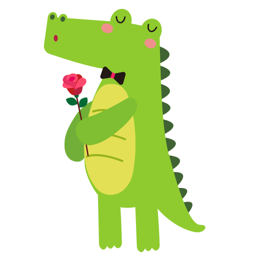 crocodile gratuit sticker crocodile gratuit sticker