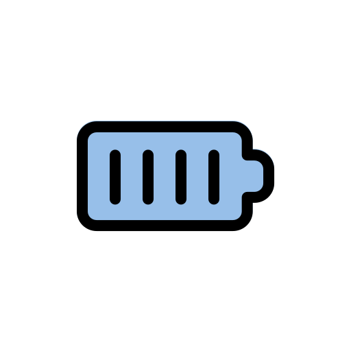 batería llena icono gratis