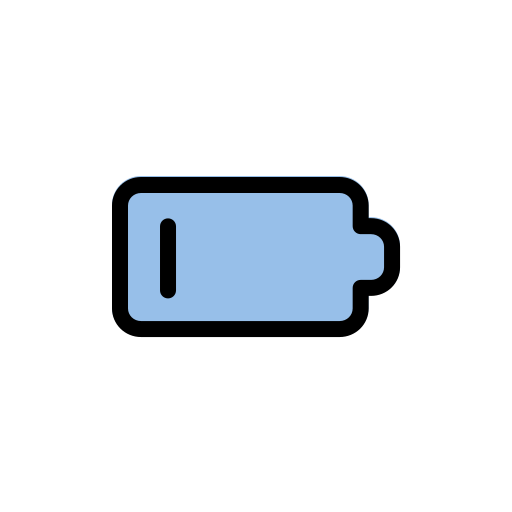 niedriger batteriestatus kostenlos Icon niedriger batteriestatus kostenlos Icon