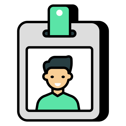 신분증 무료 아이콘