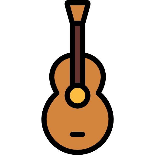 guitarra acustica icono gratis