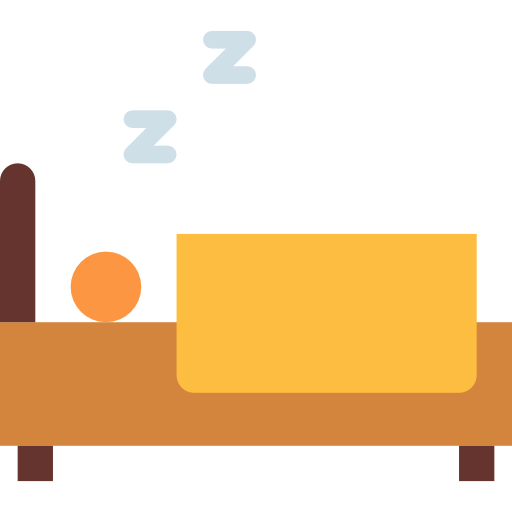 dormido icono gratis