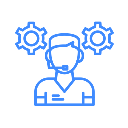 Customer support free icon