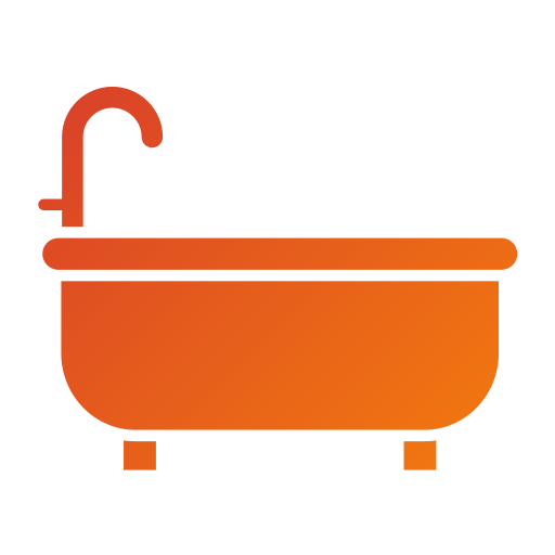 baignoire Icône gratuit baignoire Icône gratuit