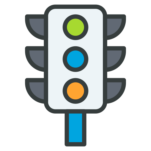 Traffic light free icon Traffic light free icon