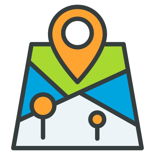 Destination - Free maps and location icons