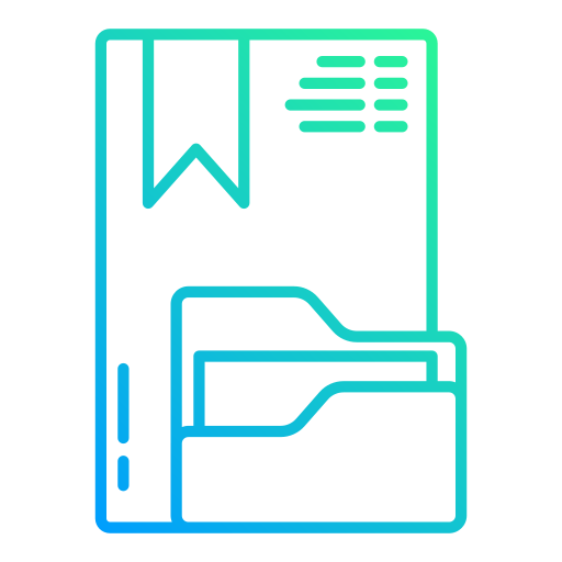 marcador de carpeta icono gratis
