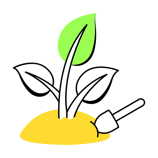 plantando grátis ícone
