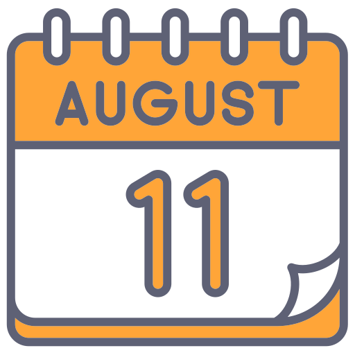 agosto icono gratis