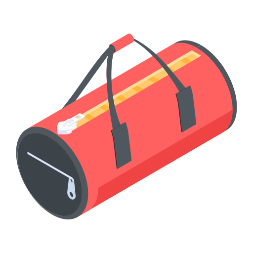 bolsa de gimnasio icono gratis