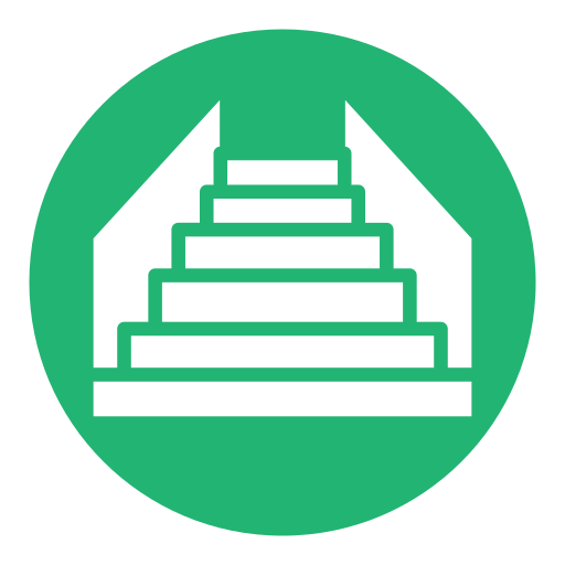 escalera icono gratis