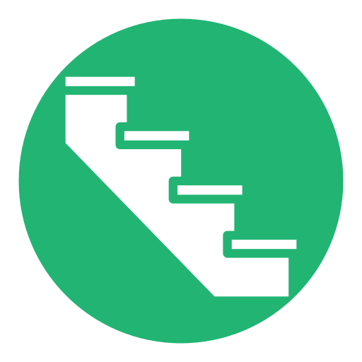 escalera icono gratis