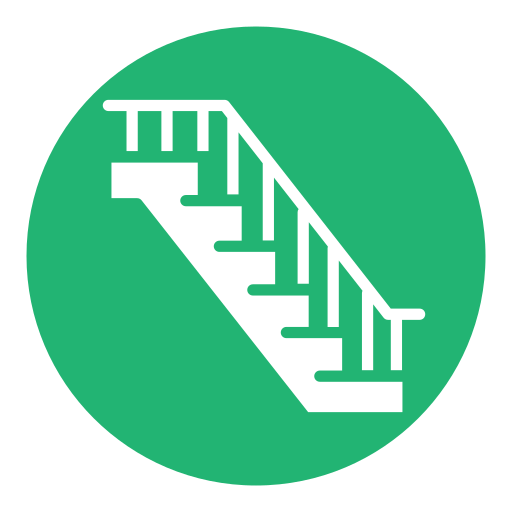 escalera icono gratis