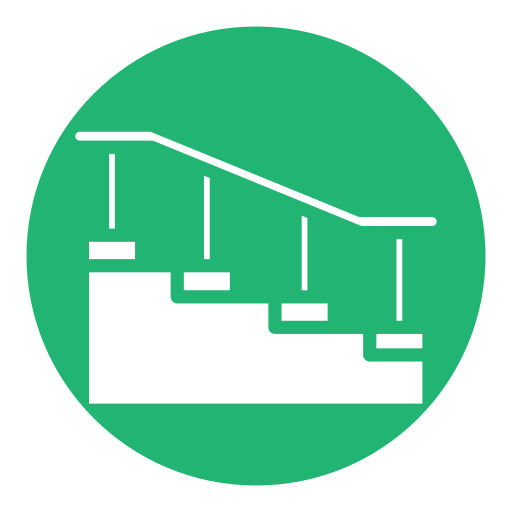 escalera icono gratis