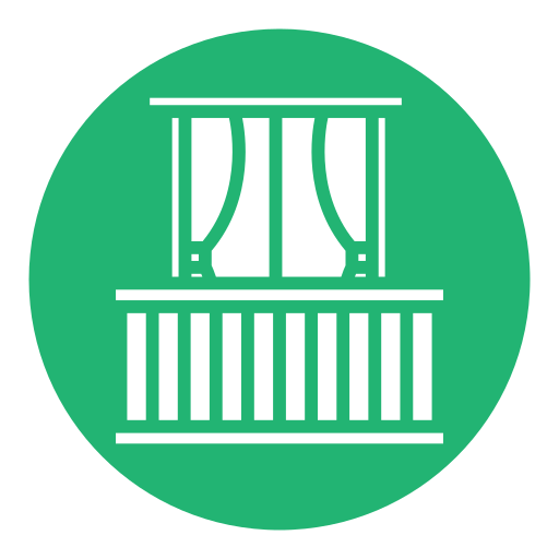 balcón icono gratis