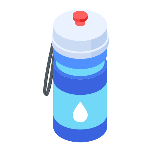 botella de agua icono gratis