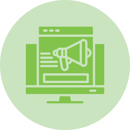 Digital marketing free icon