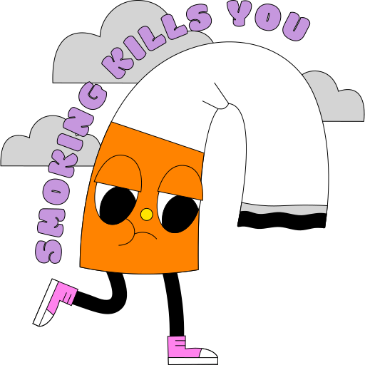 Quit smoking free sticker Quit smoking free sticker