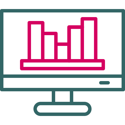 gráfico on-line grátis ícone gráfico on-line grátis ícone