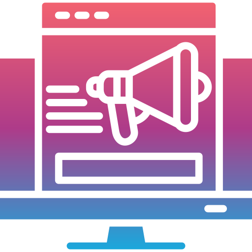 Digital marketing free icon