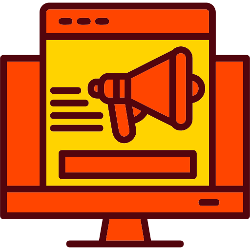 Digital marketing free icon