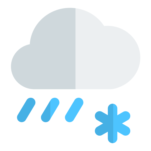 neige fondue Icône gratuit