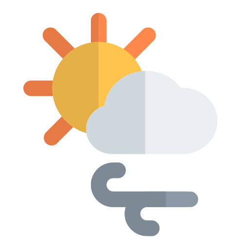 ensoleillé Icône gratuit