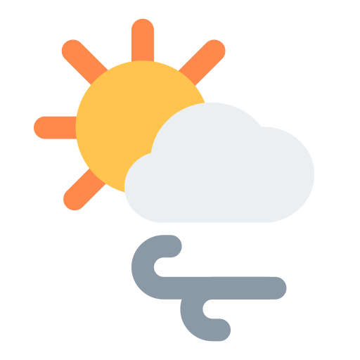 ensoleillé Icône gratuit