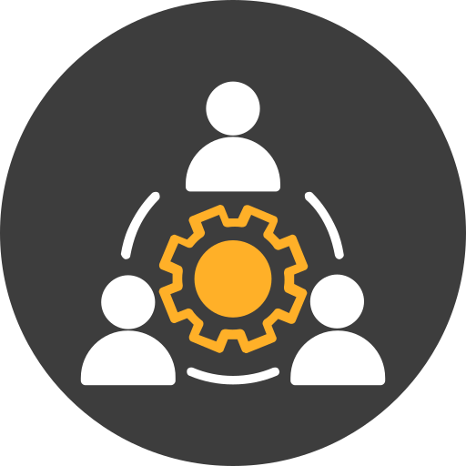 administración de personal icono gratis