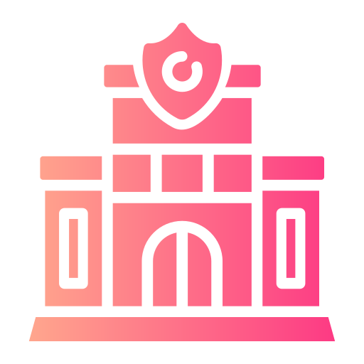 poste de police Icône gratuit