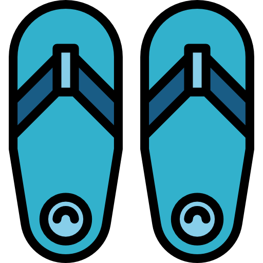 chancletas icono gratis