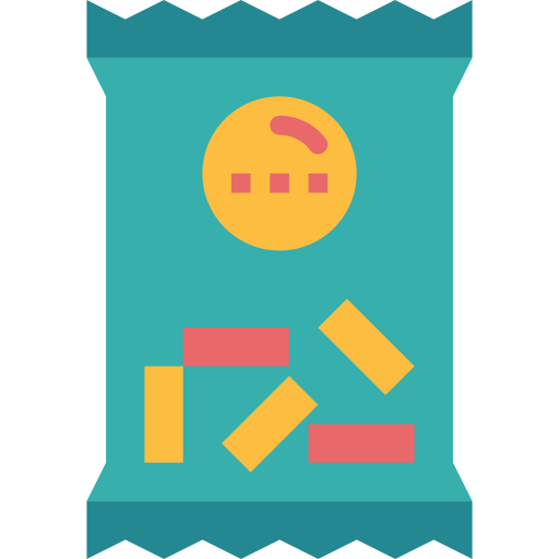 Snack Smalllikeart Flat icon