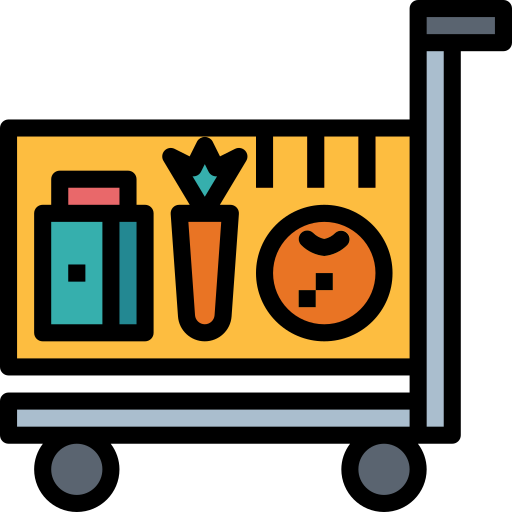 carrinho de compras grátis ícone