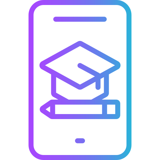 aplicación educativa icono gratis