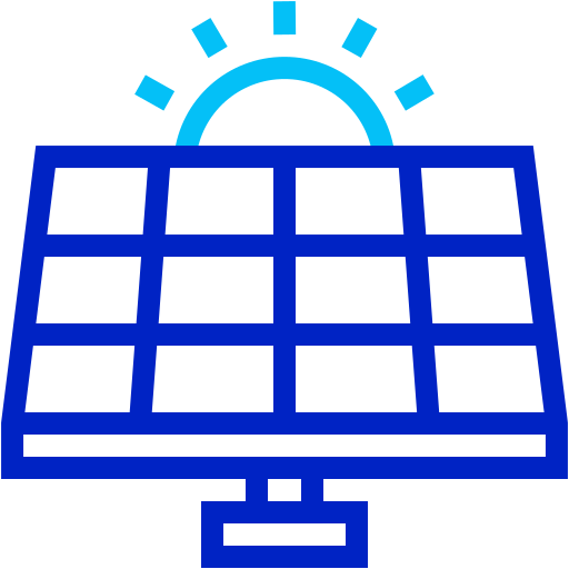 태양 전지 패널 무료 아이콘