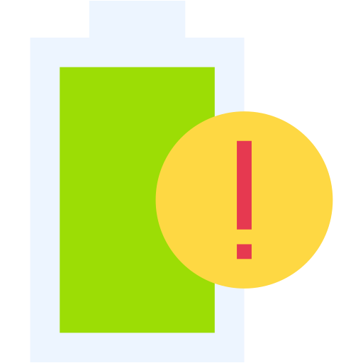 niedriger batteriestatus kostenlos Icon niedriger batteriestatus kostenlos Icon
