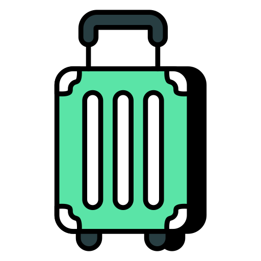 Luggage free icon