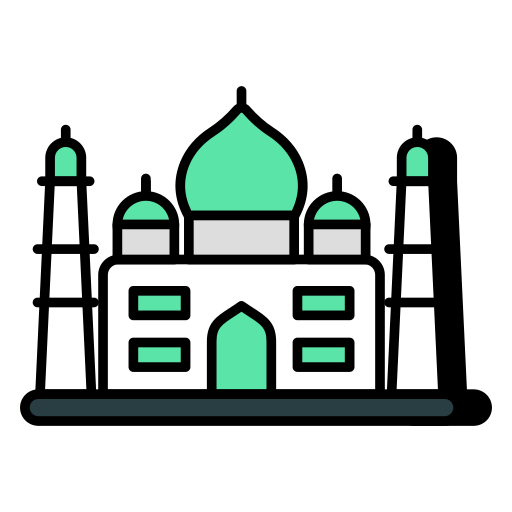 taj mahal icono gratis