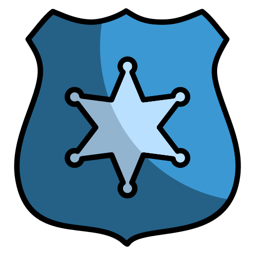 sheriff insignia icono gratis