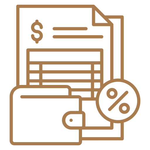 impuesto icono gratis