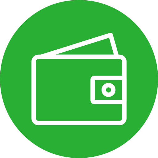 portefeuille Icône gratuit