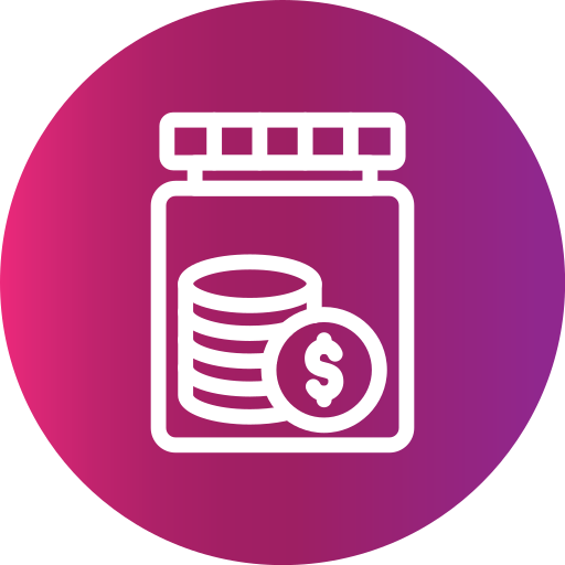 돈 절약 무료 아이콘