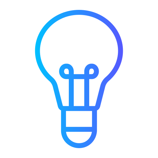 Light blub free icon