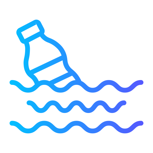 la contaminación del agua icono gratis