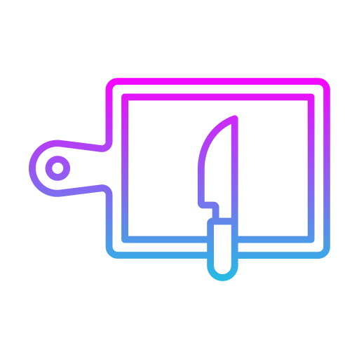 tabla de cortar icono gratis