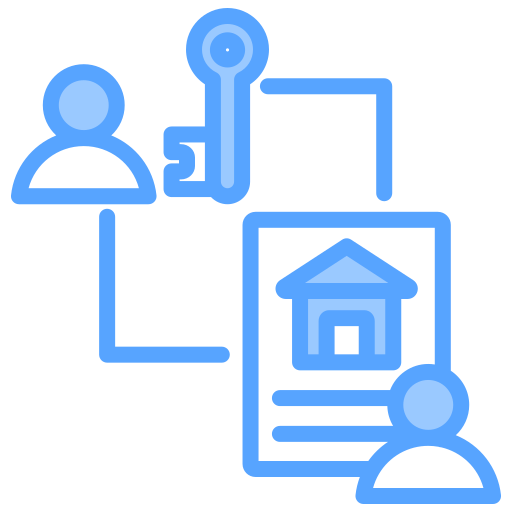 alquiler de casa icono gratis