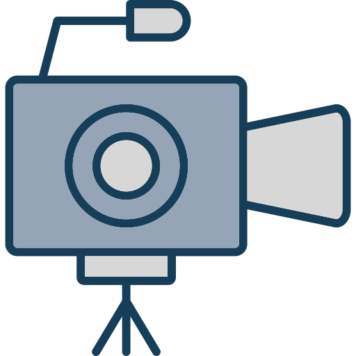 camara de video icono gratis