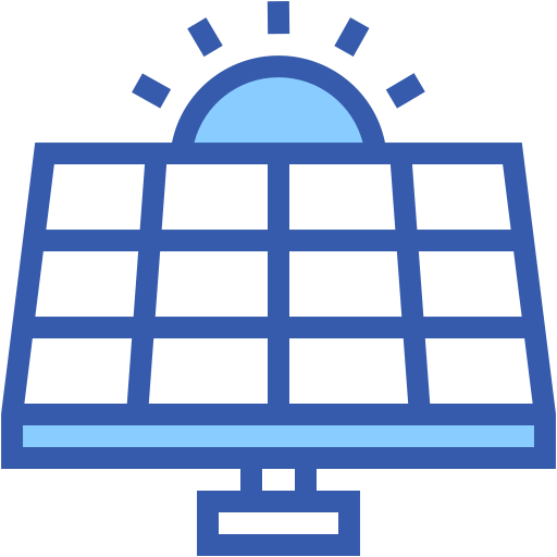 panel solar icono gratis