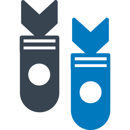 cohete misil icono gratis