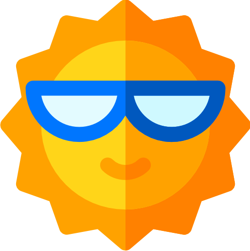 Sun free icon